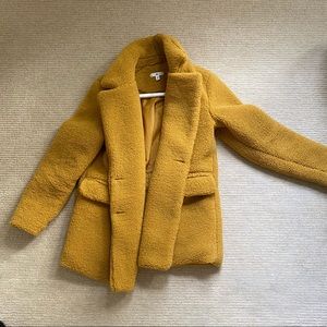 Yellow Teddy Jacket
